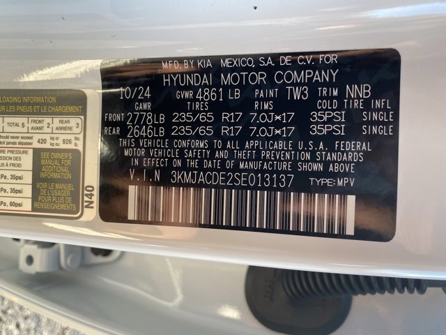 New 2025 Hyundai Tucson SE image 31