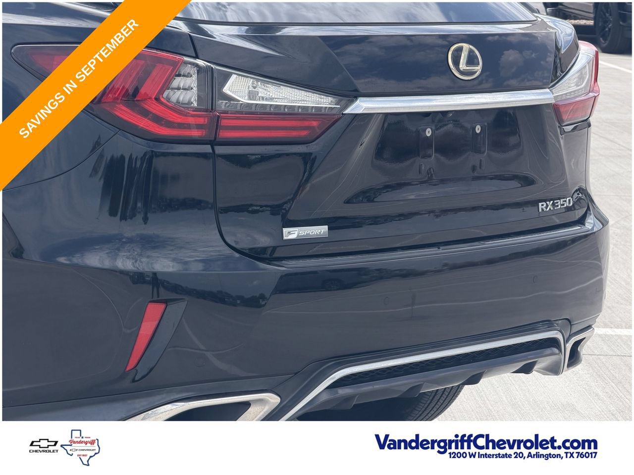 Used 2017 Lexus RX 350 F Sport w/ 3500 lbs Tow Prep Package AWD/4WD image 6