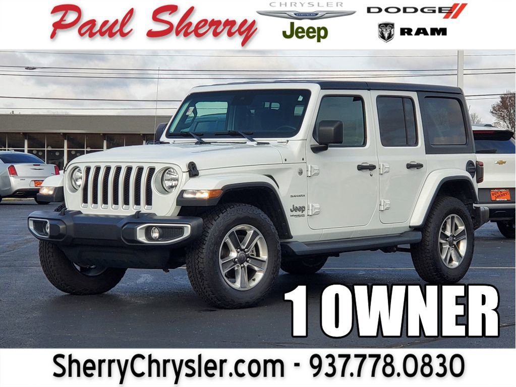 Used 2021 Jeep Wrangler Unlimited Sahara image 1