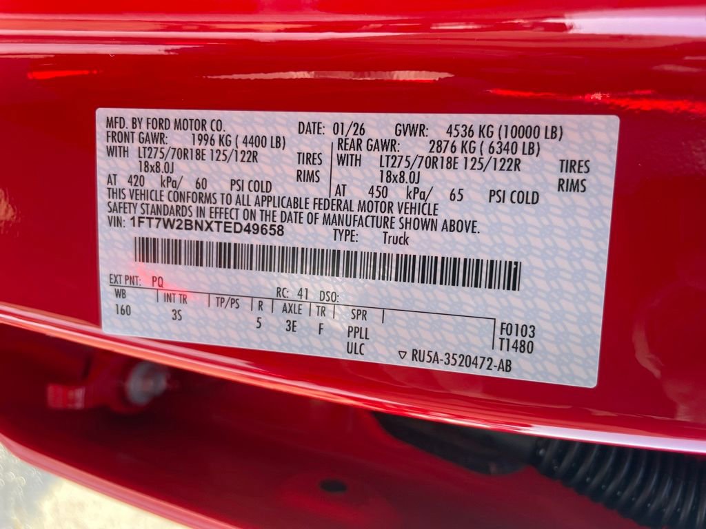 New 2026 Ford F250 XLT w/ FX4 Off-Road Package image 40