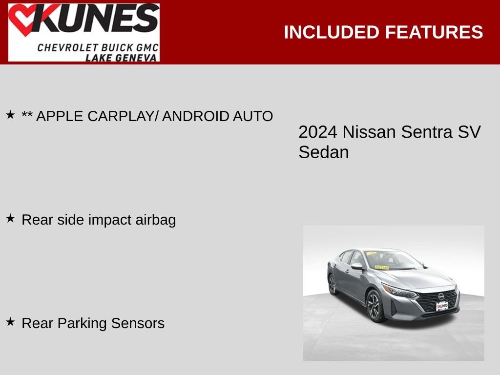 Used 2024 Nissan Sentra SV image 2