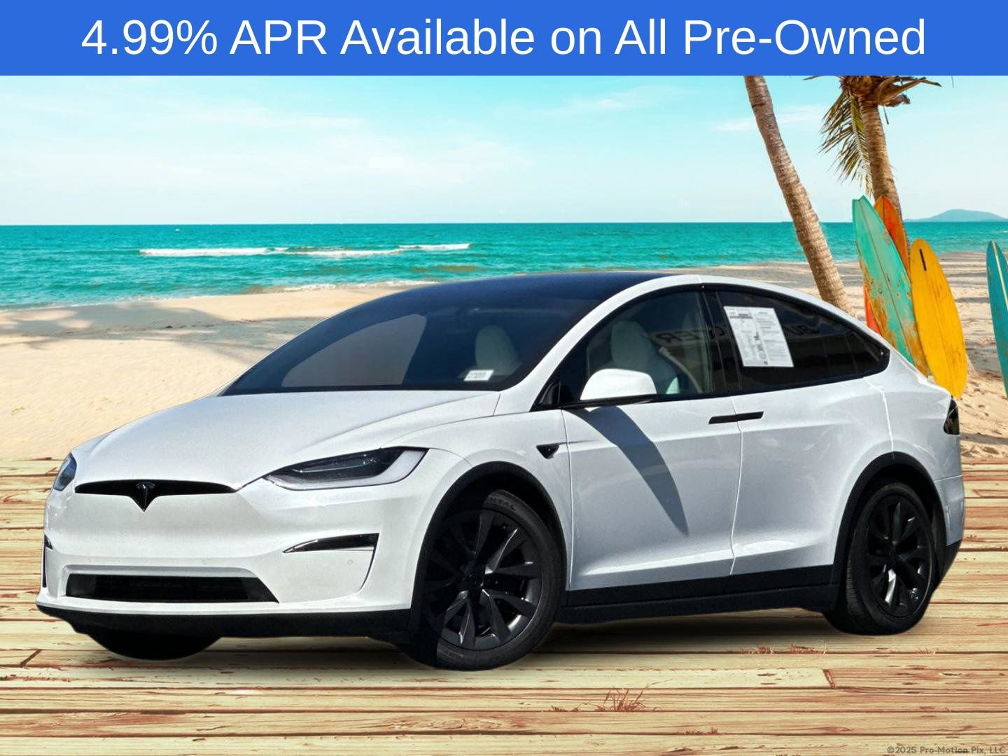 Used 2022 Tesla Model X AWD/4WD image 2