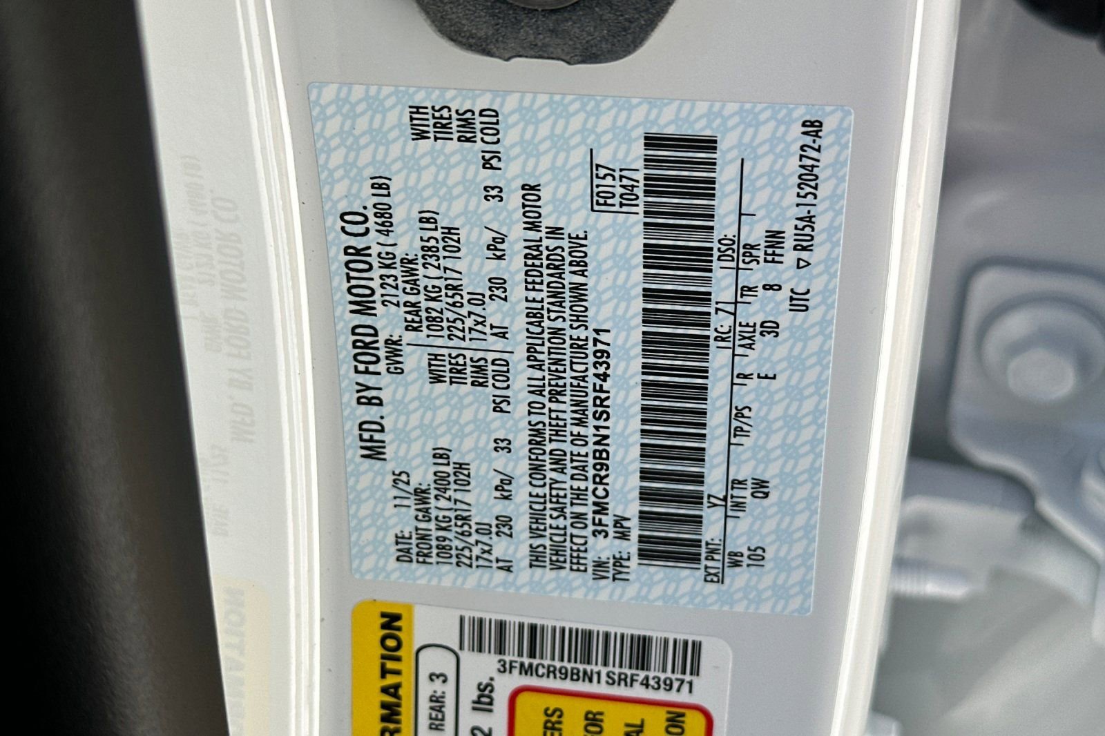 New 2025 Ford Bronco Sport Big Bend image 28