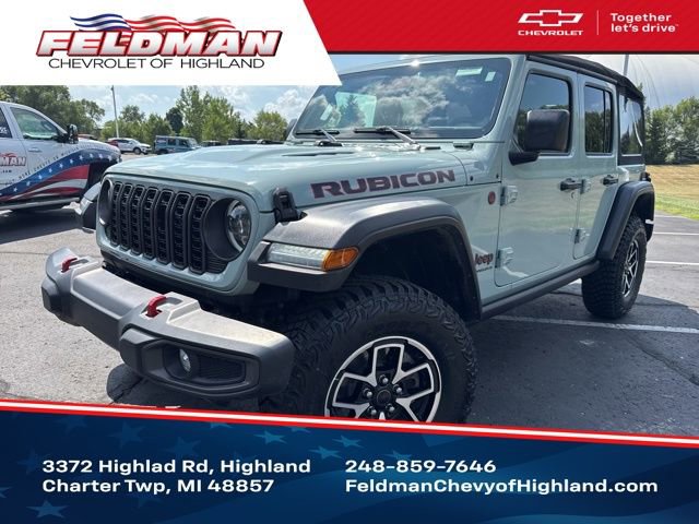 Used 2024 Jeep Wrangler Unlimited Rubicon AWD/4WD image 1
