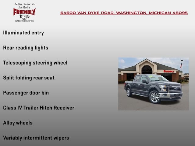 Used 2017 Ford F150 XLT w/ Equipment Group 302A Luxury image 30