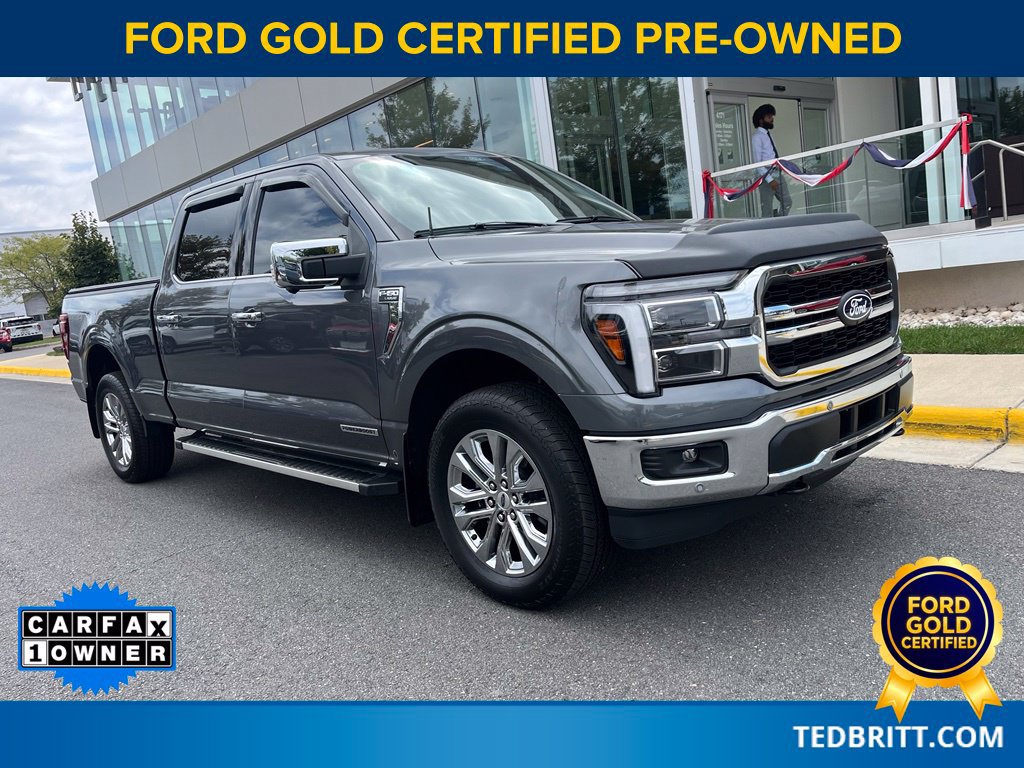 Certified 2025 Ford F150 Lariat w/ Equipment Group 502A High