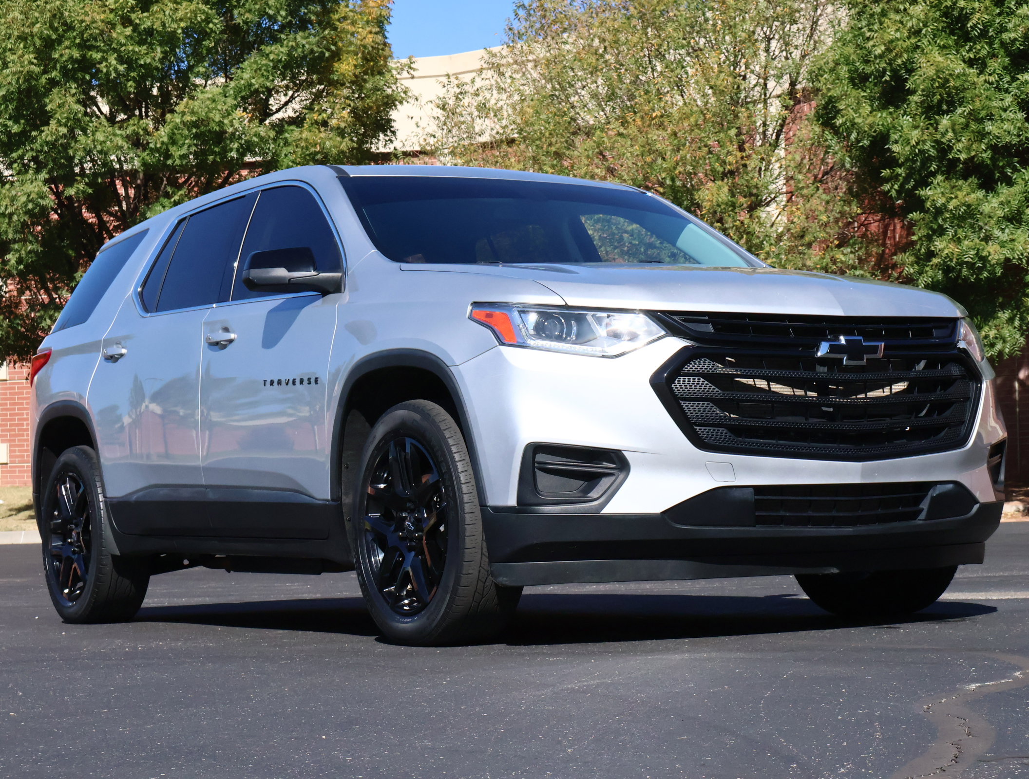 Used 2021 Chevrolet Traverse LS w/ LPO, Blackout Package