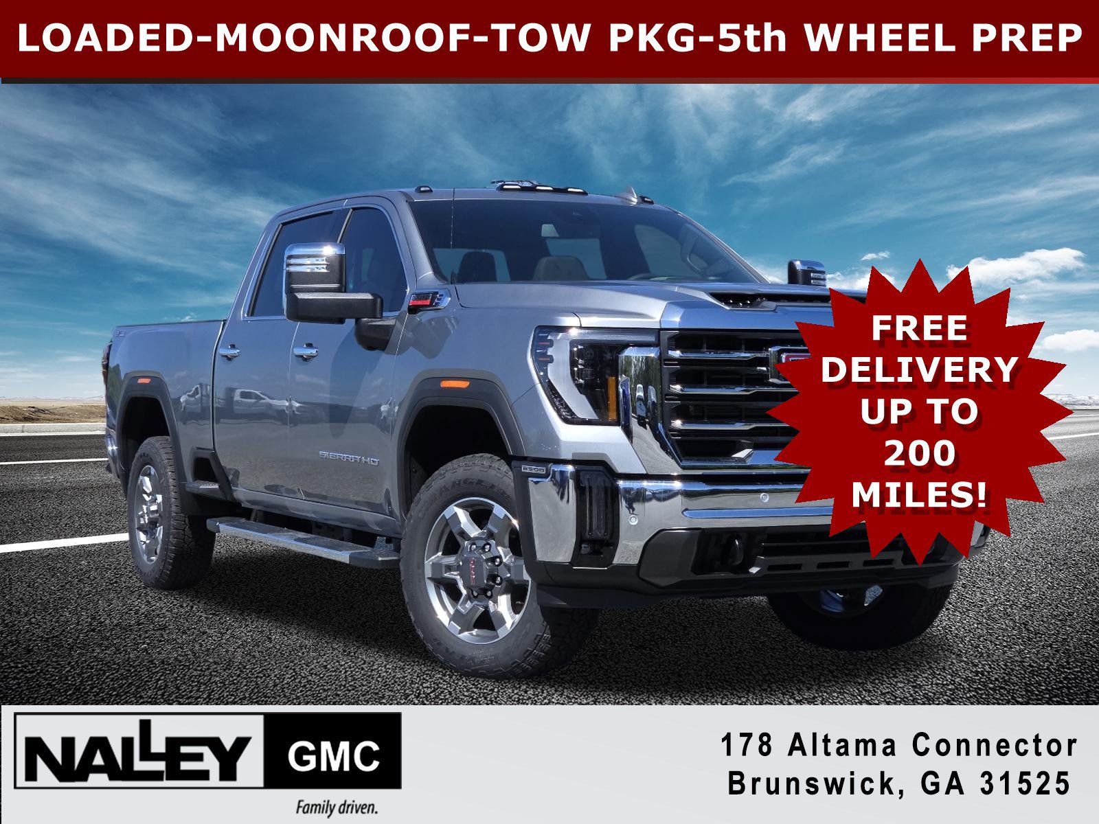 New 2026 GMC Sierra 2500 SLT w/ SLT Premium Package