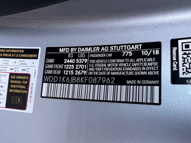Used 2019 Mercedes-Benz E 450 4MATIC Cabriolet w/ Premium 1 Package image 39