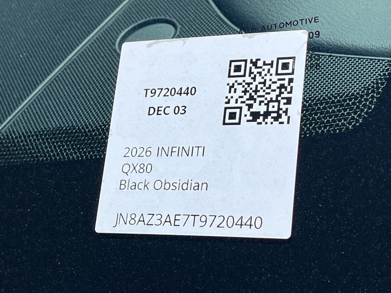 Certified 2026 INFINITI QX80 Pure w/ Cargo Package AWD/4WD image 30