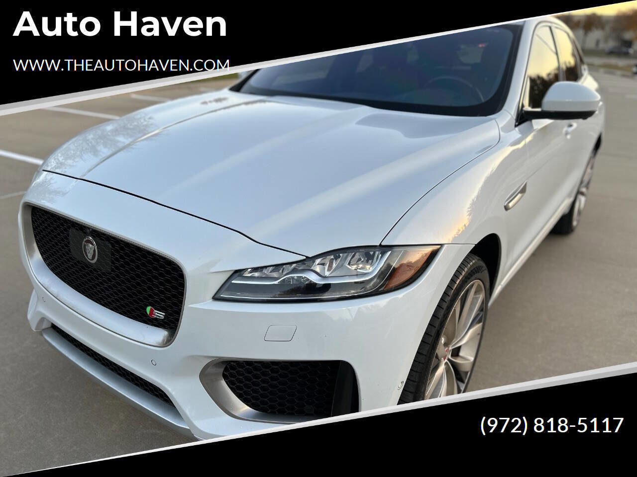 Used 2017 Jaguar F-PACE S