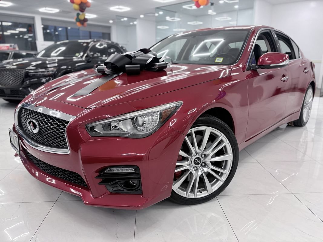 Used 2017 INFINITI Q50 Red Sport 400