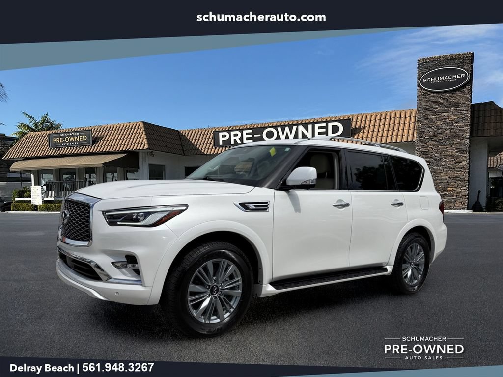 Used 2024 INFINITI QX80 Luxe w/ Cargo Package RWD image 3