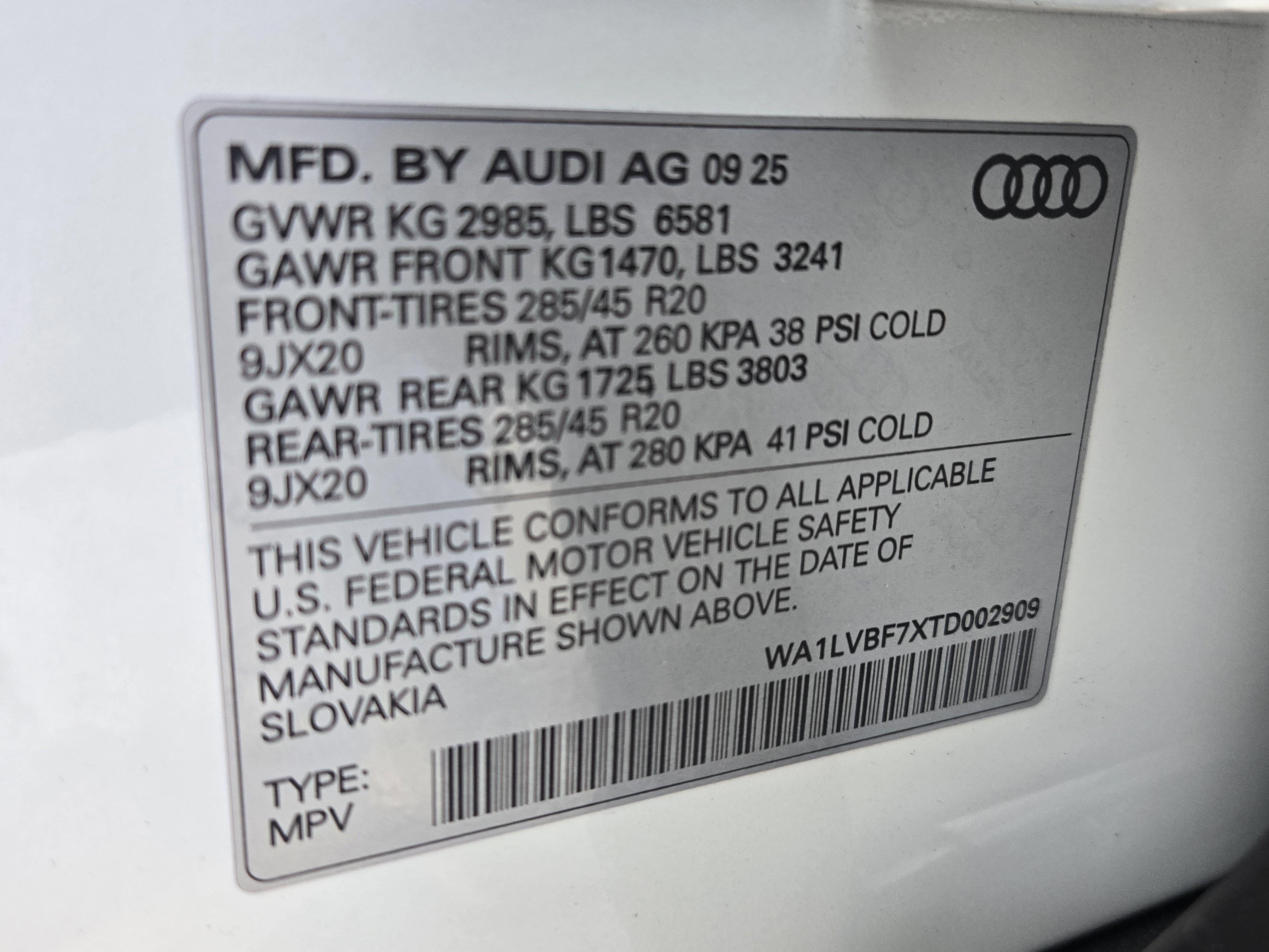 New 2026 Audi Q7 3.0T Premium Plus image 30