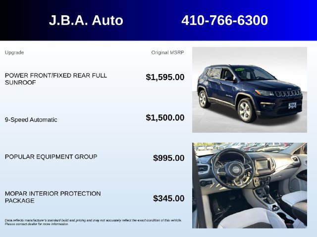 Used 2019 Jeep Compass Latitude w/ Popular Equipment Group AWD/4WD image 5