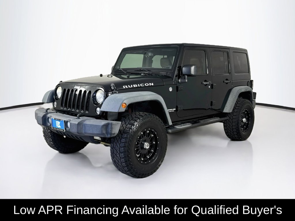 Used 2014 Jeep Wrangler Unlimited Rubicon w/ Connectivity Group AWD/4WD image 3