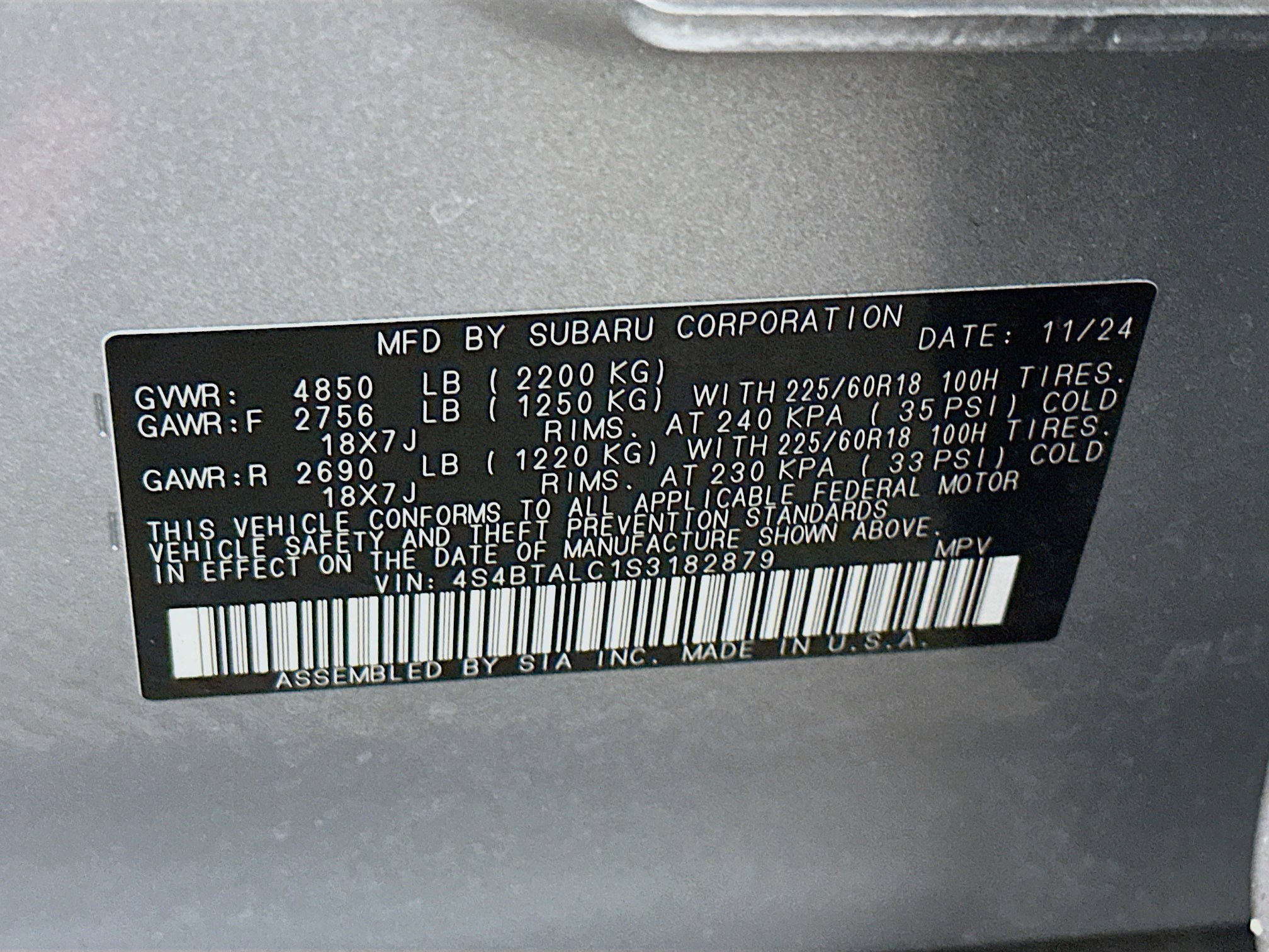 Used 2025 Subaru Outback Onyx Edition image 12