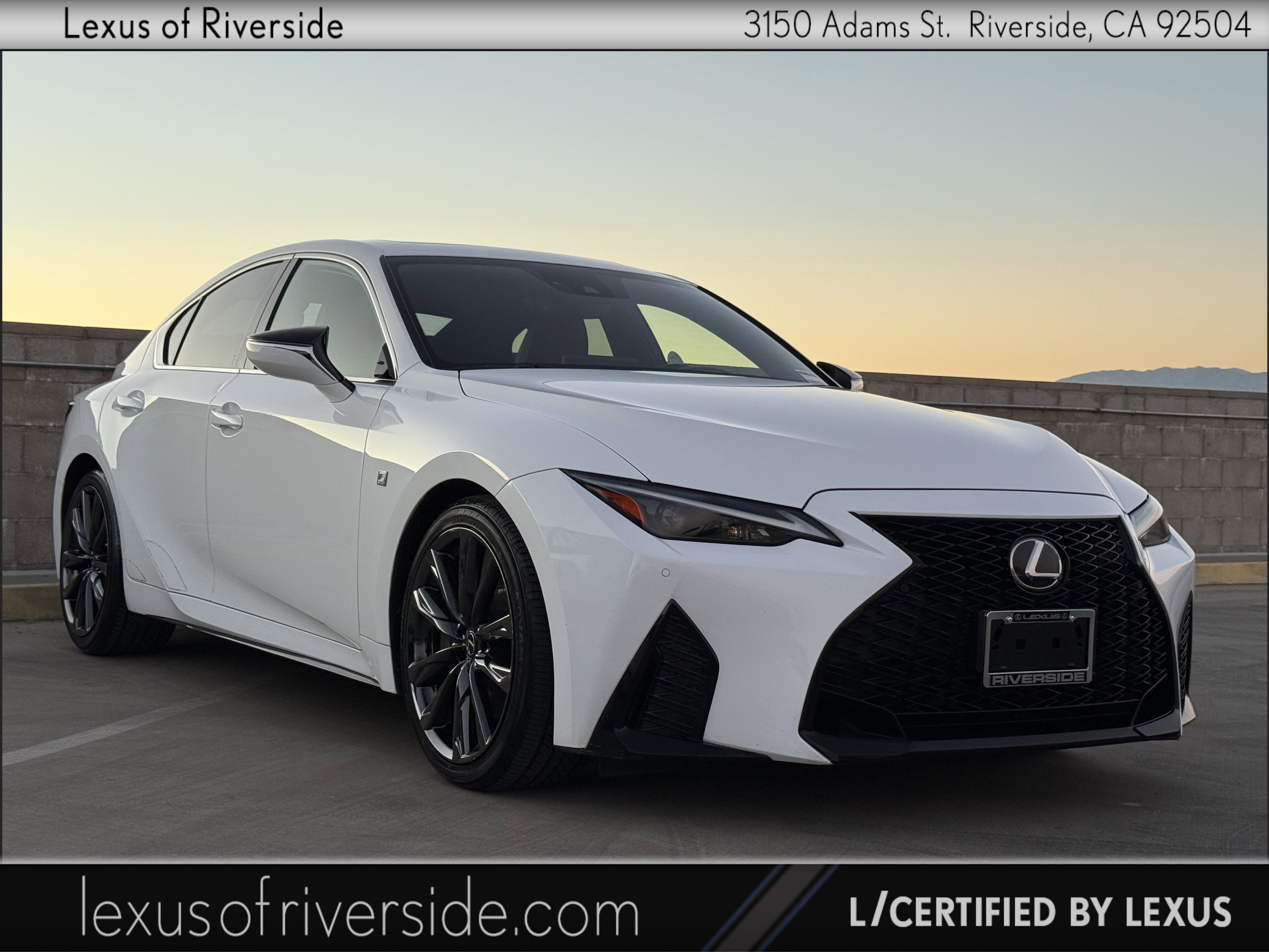 Certified 2022 Lexus IS 350 F Sport