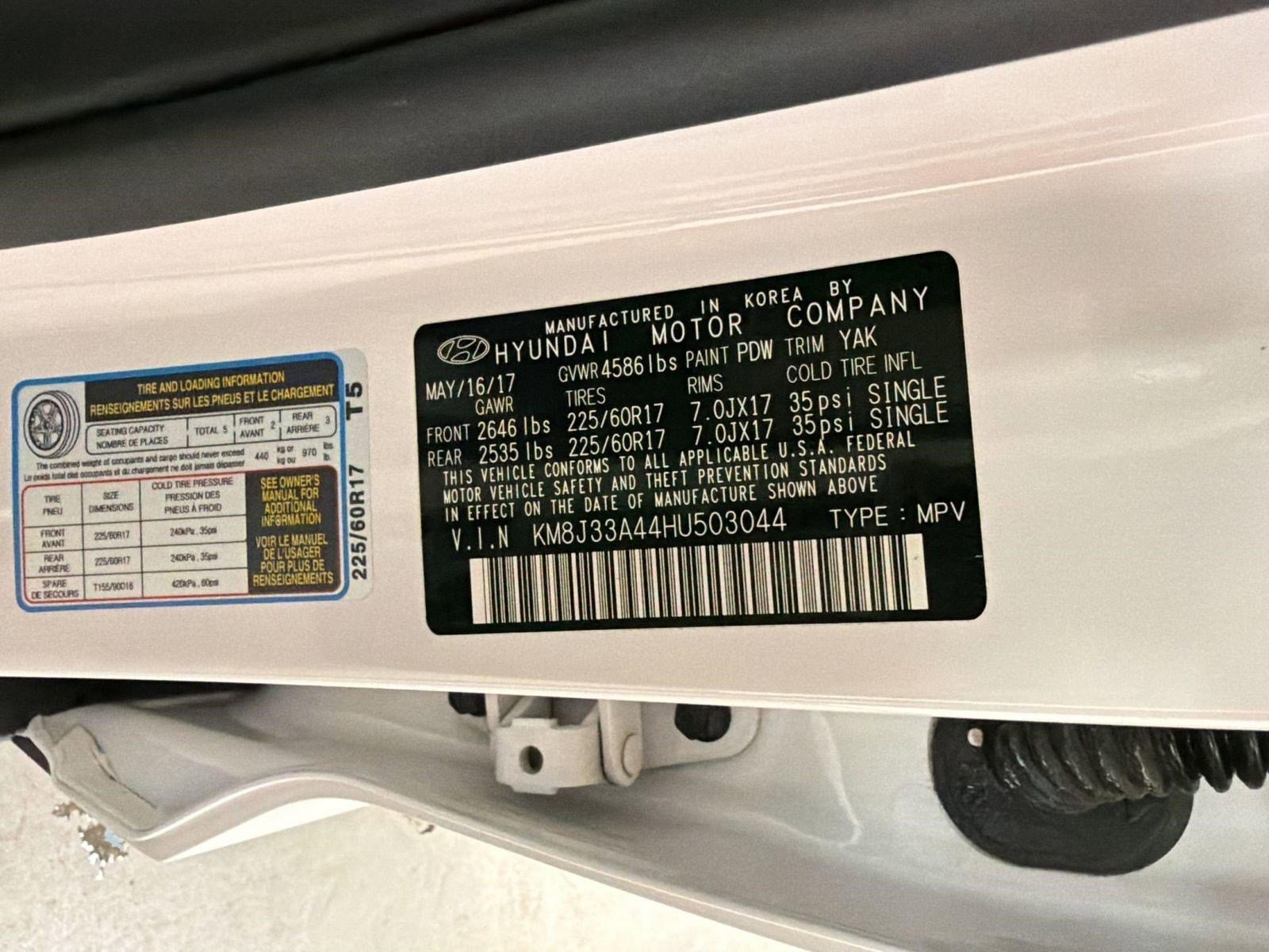 Used 2017 Hyundai Tucson SE Plus image 19