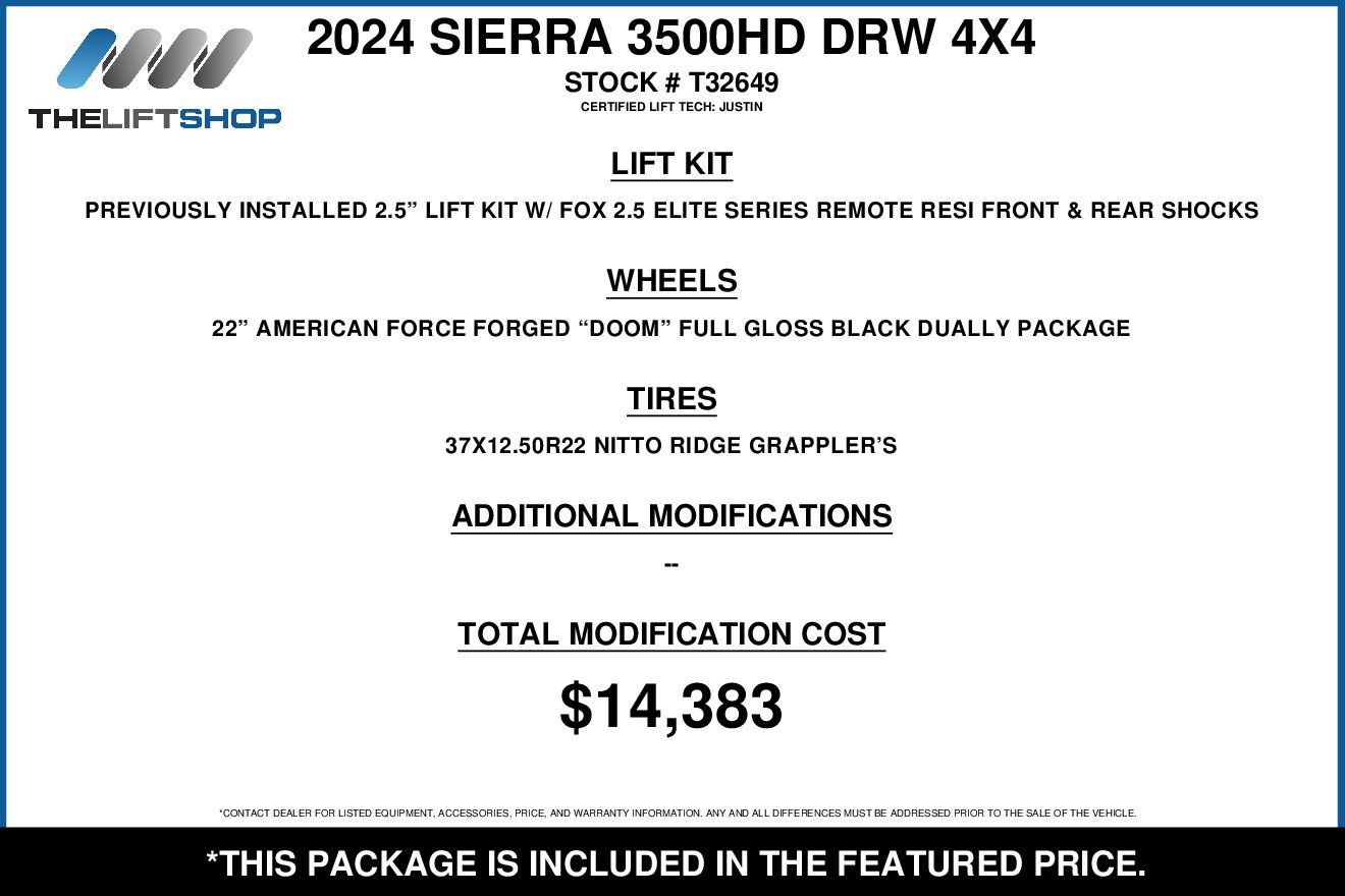 Used 2024 GMC Sierra 3500 Denali Ultimate AWD/4WD image 2