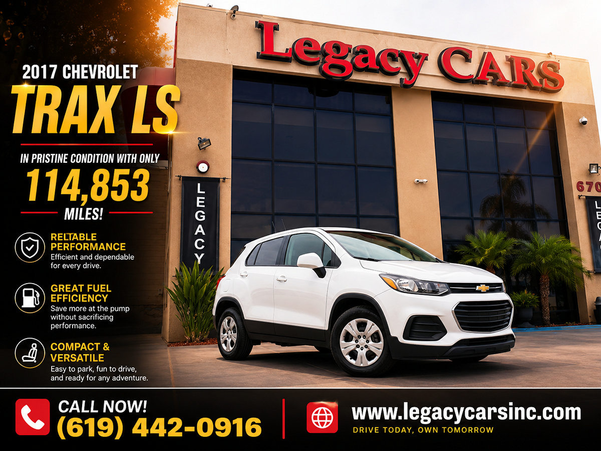 Used 2017 Chevrolet Trax LS FWD image 2