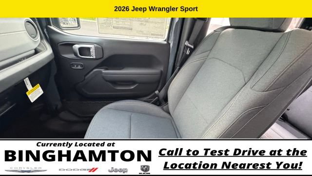 New 2026 Jeep Wrangler Sport AWD/4WD image 17