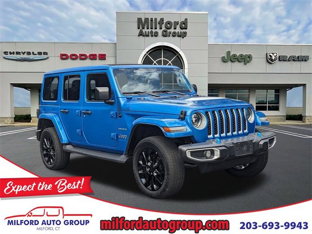 Used 2023 Jeep Wrangler Unlimited Sahara w/ Cold Weather Group image 1