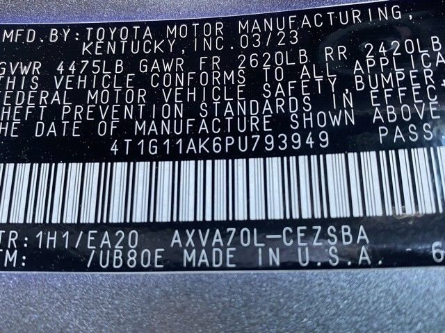 Used 2023 Toyota Camry SE FWD image 27