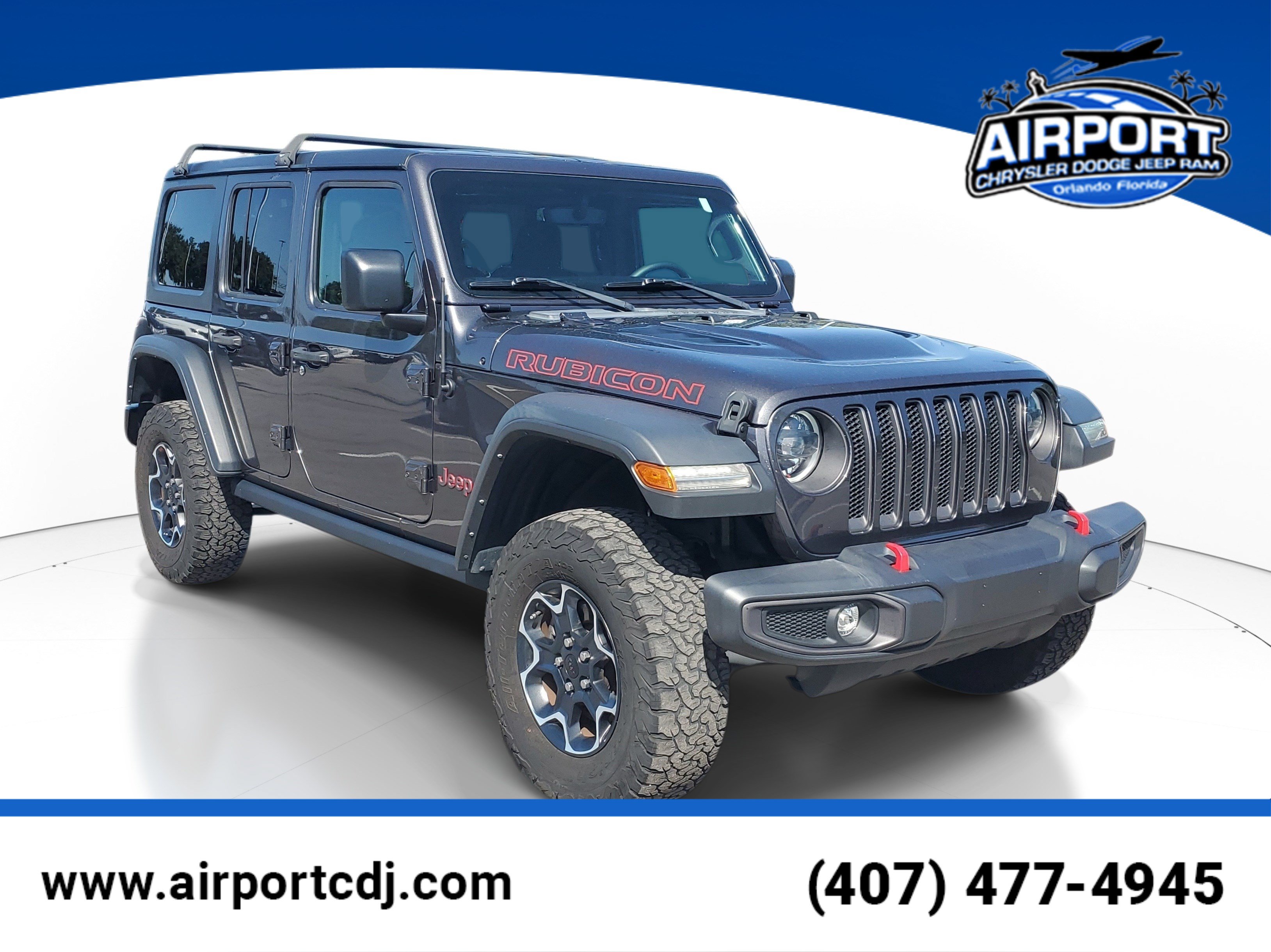 Used 2023 Jeep Wrangler Unlimited Rubicon w/ LED Lighting Group AWD/4WD image 1
