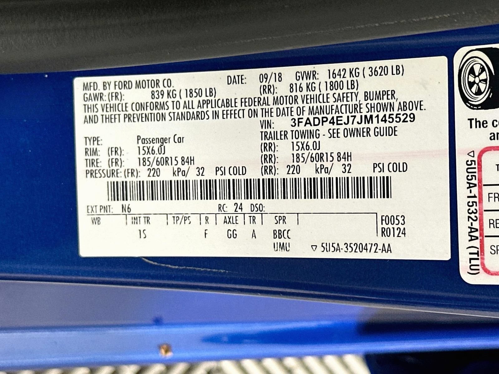 Used 2018 Ford Fiesta SE FWD image 29