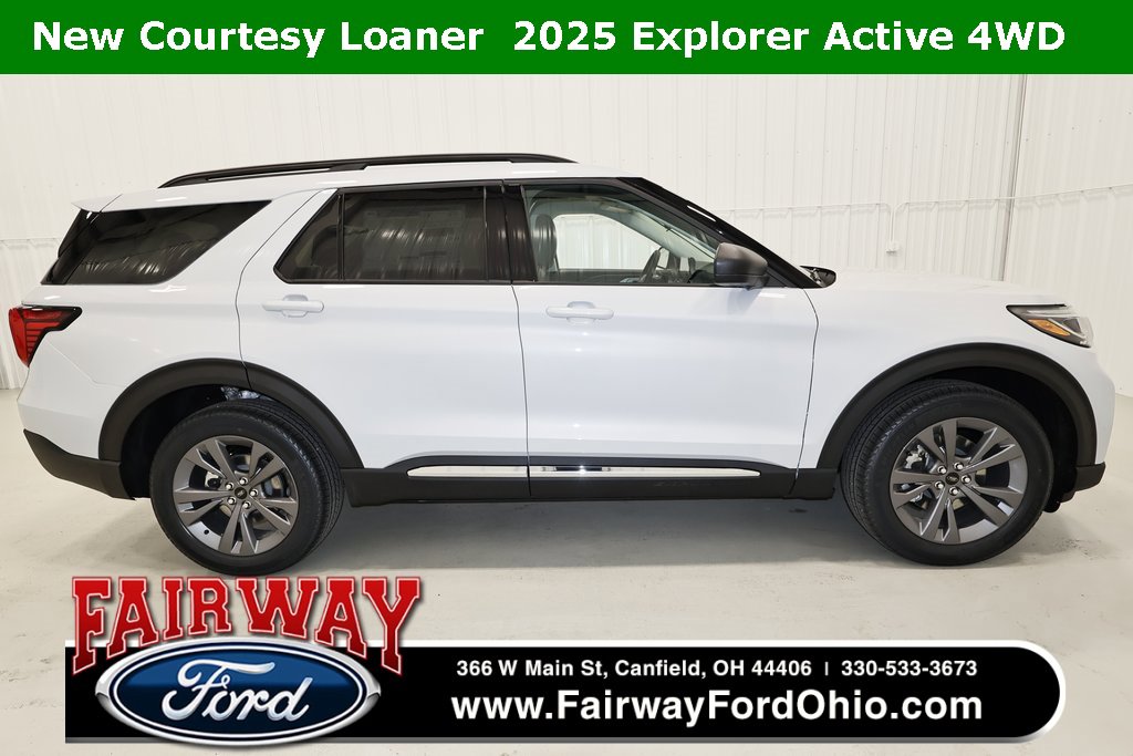 New 2025 Ford Explorer Active w/ Active Comfort Package