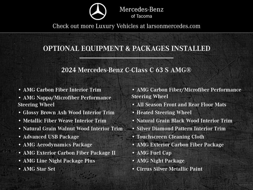 Used 2024 Mercedes-Benz C 63 AMG S image 4