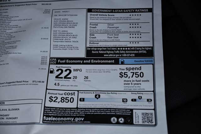 New 2026 Audi Q7 2.0T Premium Plus image 41