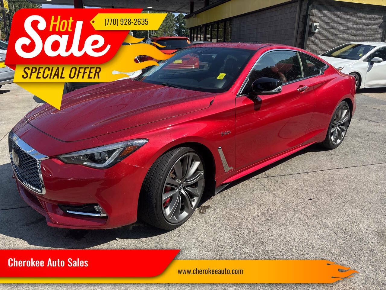 Used 2019 INFINITI Q60 Red Sport 400