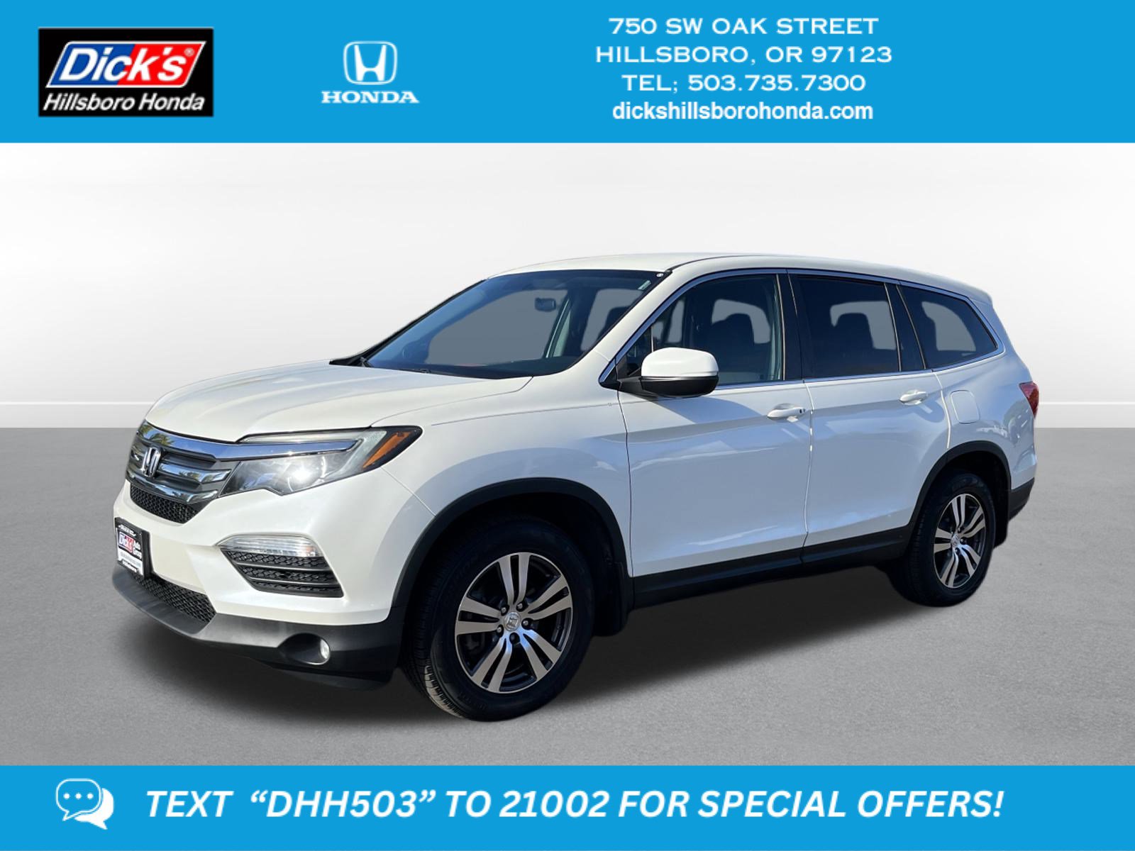 Used 2017 Honda Pilot EX