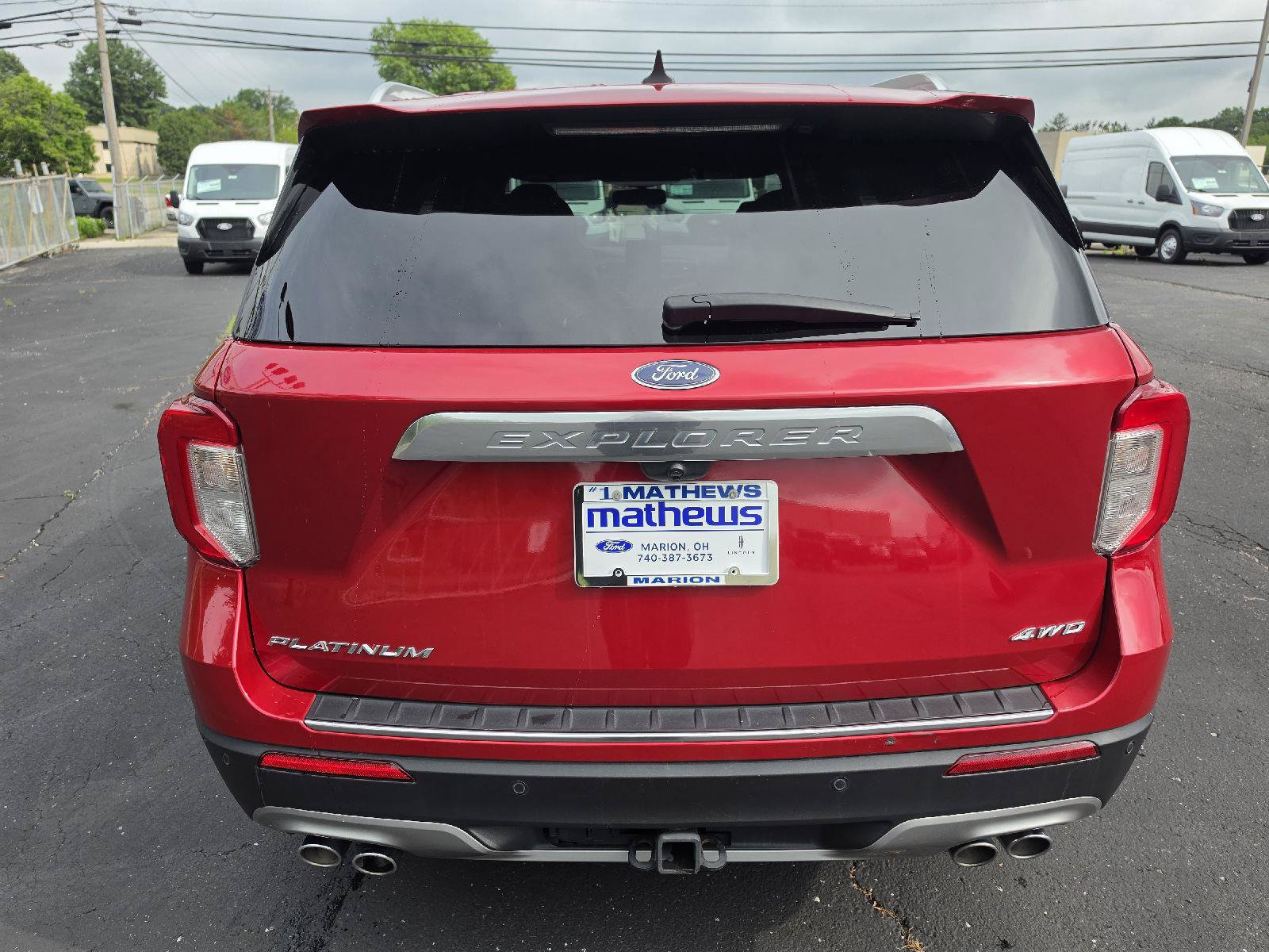 Used 2021 Ford Explorer Platinum w/ Equipment Group 601A AWD/4WD image 4