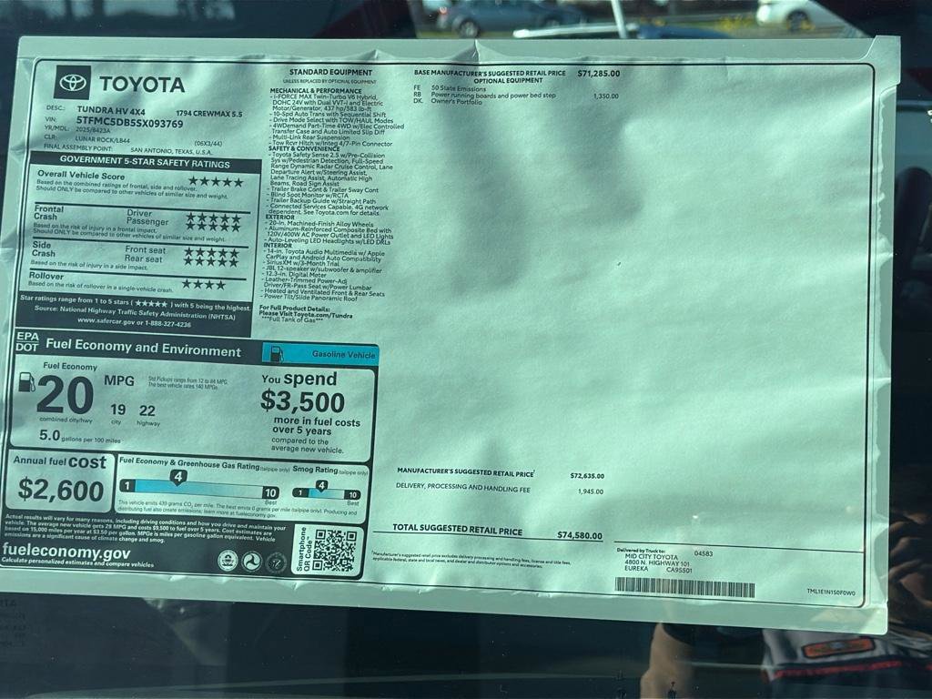 New 2025 Toyota Tundra 1794 Edition image 31