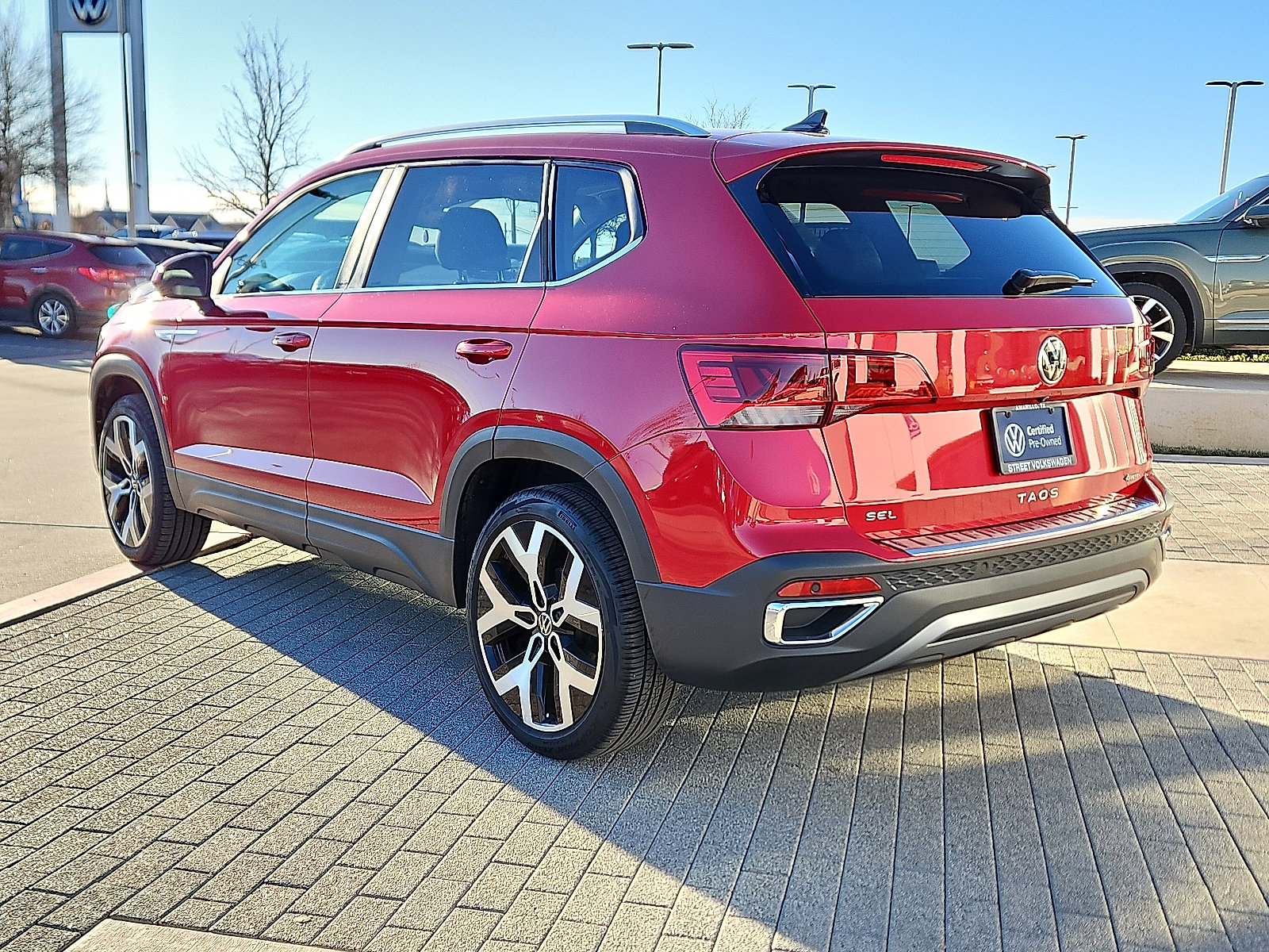 Certified 2023 Volkswagen Taos SEL image 2