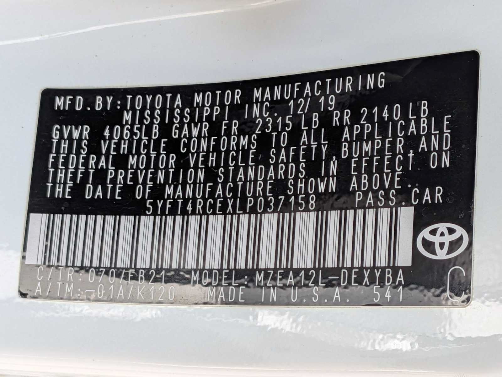 Used 2020 Toyota Corolla XSE FWD image 32