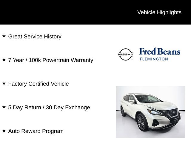 Certified 2023 Nissan Murano Platinum w/ Cargo Package AWD/4WD image 6
