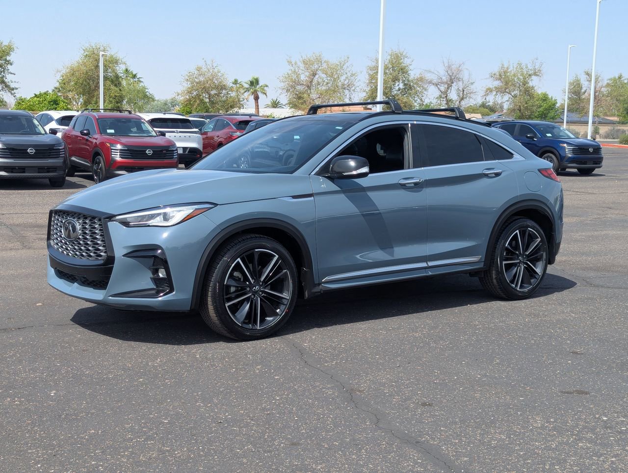 Certified 2022 INFINITI QX55 Luxe w/ Accent Package image 1