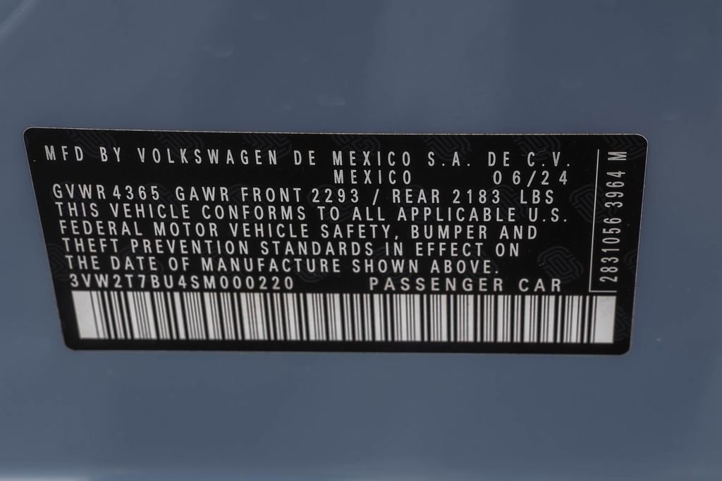 Used 2025 Volkswagen Jetta GLI Autobahn w/ GLI Black Package image 40