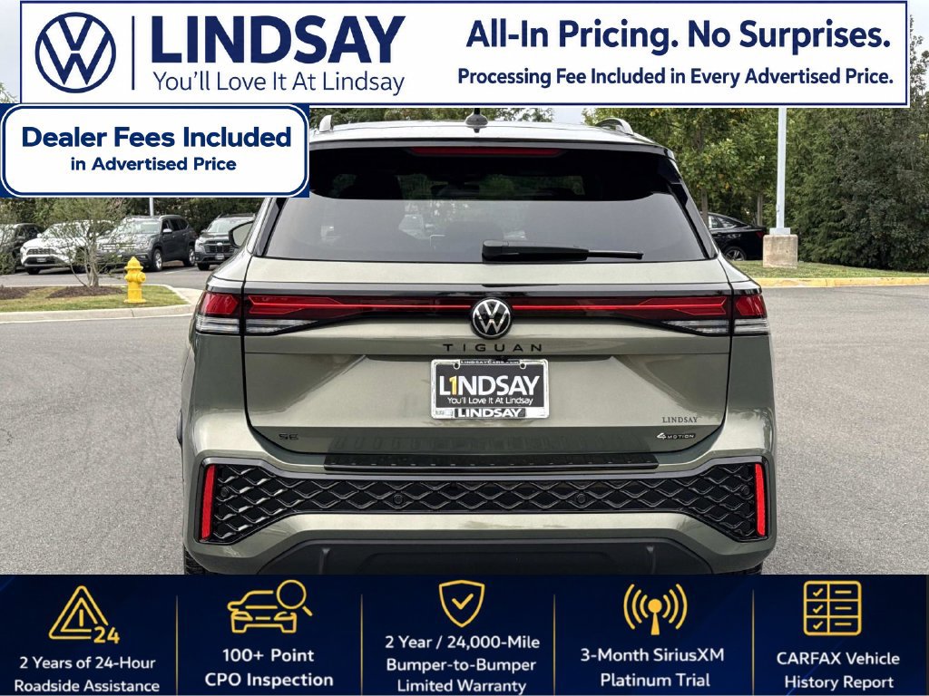 Certified 2025 Volkswagen Tiguan SE R-Line AWD/4WD image 4