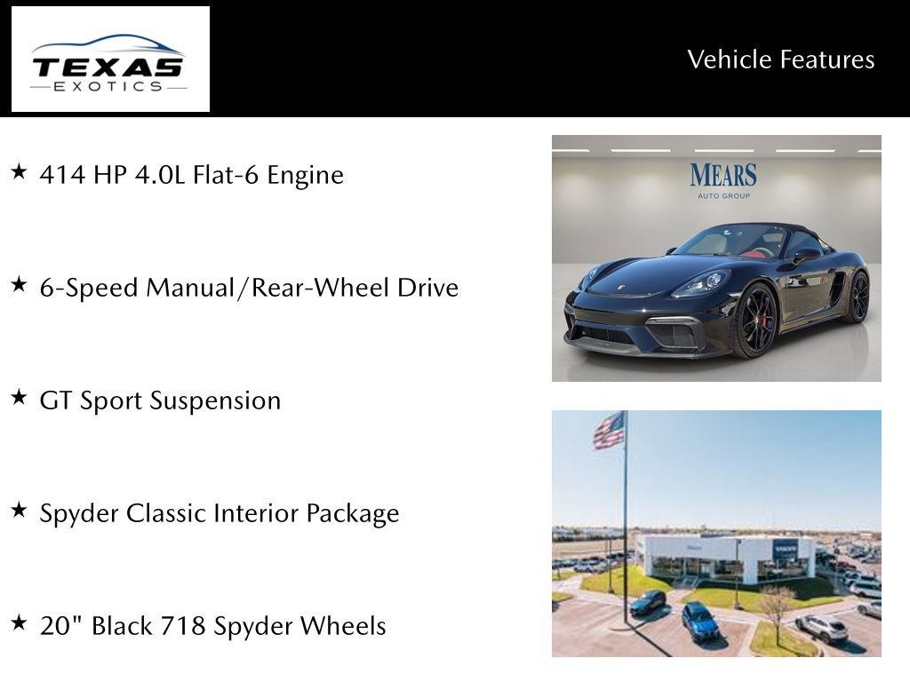 Used 2021 Porsche 718 Boxster Spyder image 2