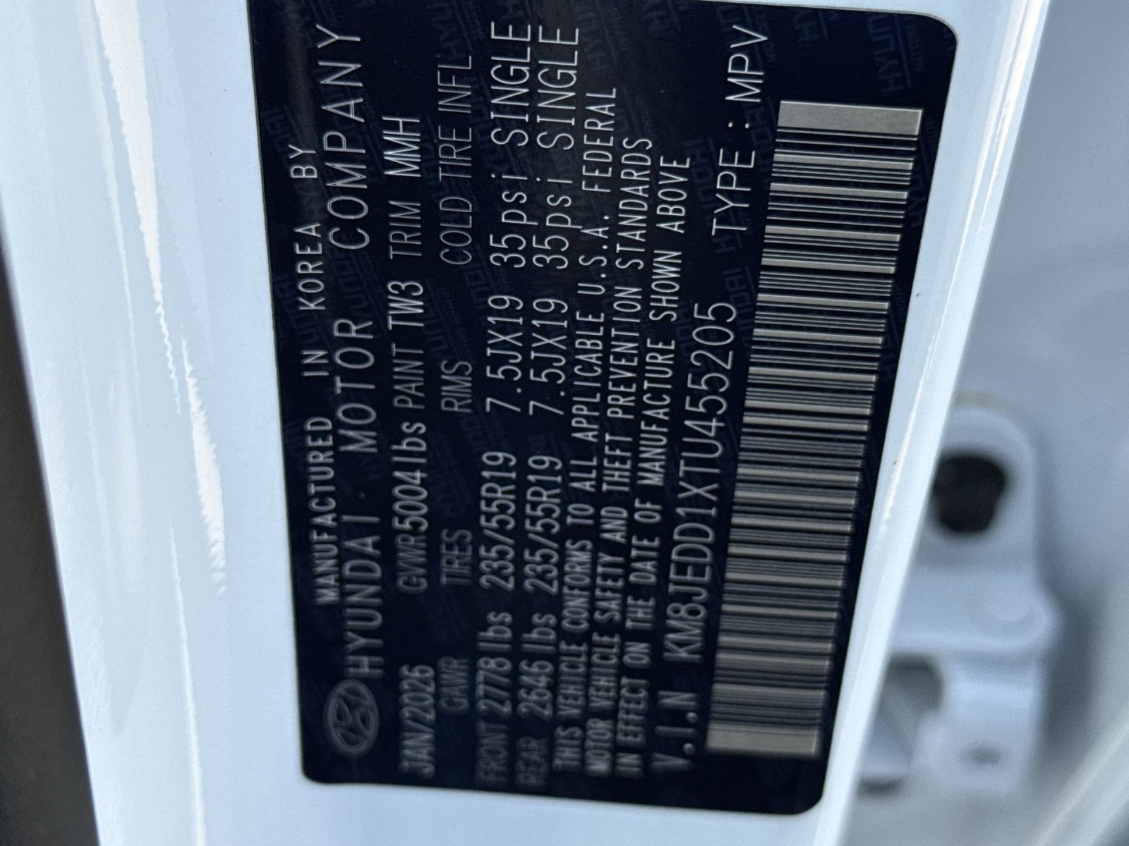 New 2026 Hyundai Tucson Limited image 29