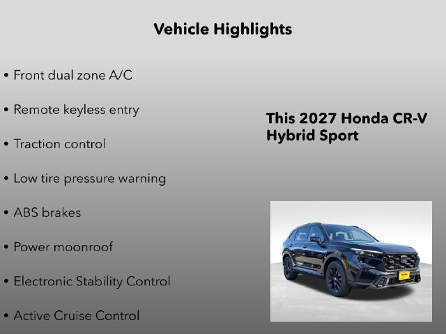 New 2027 Honda CR-V Sport image 31