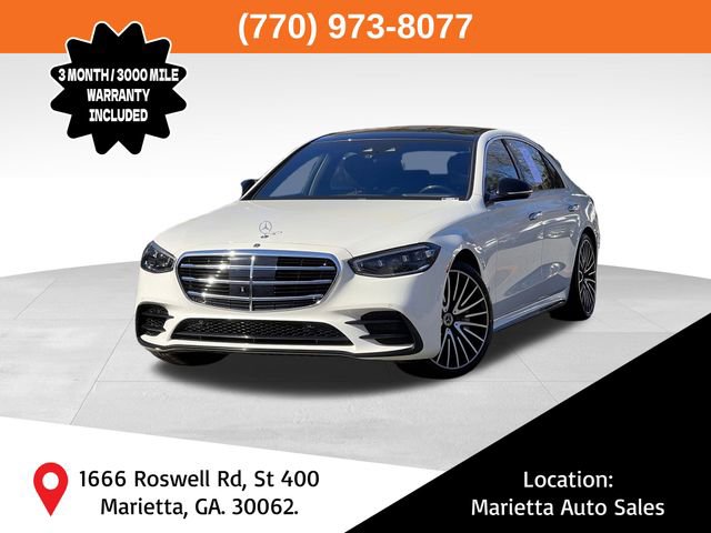 Used 2021 Mercedes-Benz S 580 4MATIC Sedan image 1
