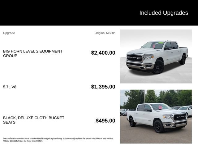 Used 2019 RAM 1500 Big Horn AWD/4WD image 8