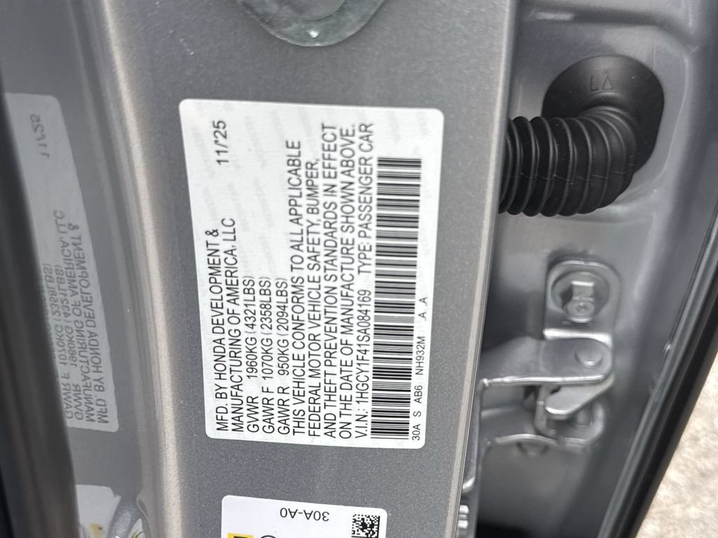 Certified 2025 Honda Accord SE image 27