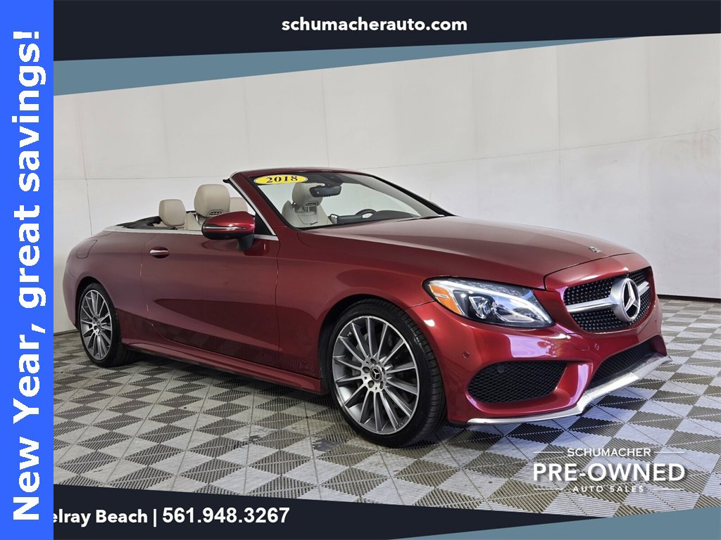 Used 2018 Mercedes-Benz C 300 Cabriolet